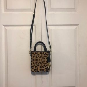 DKNY Leopard Print Mini Purse